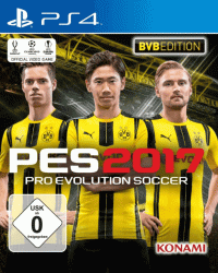Pro Evolution Soccer 2017 PAL Playstation 4 PAL box art